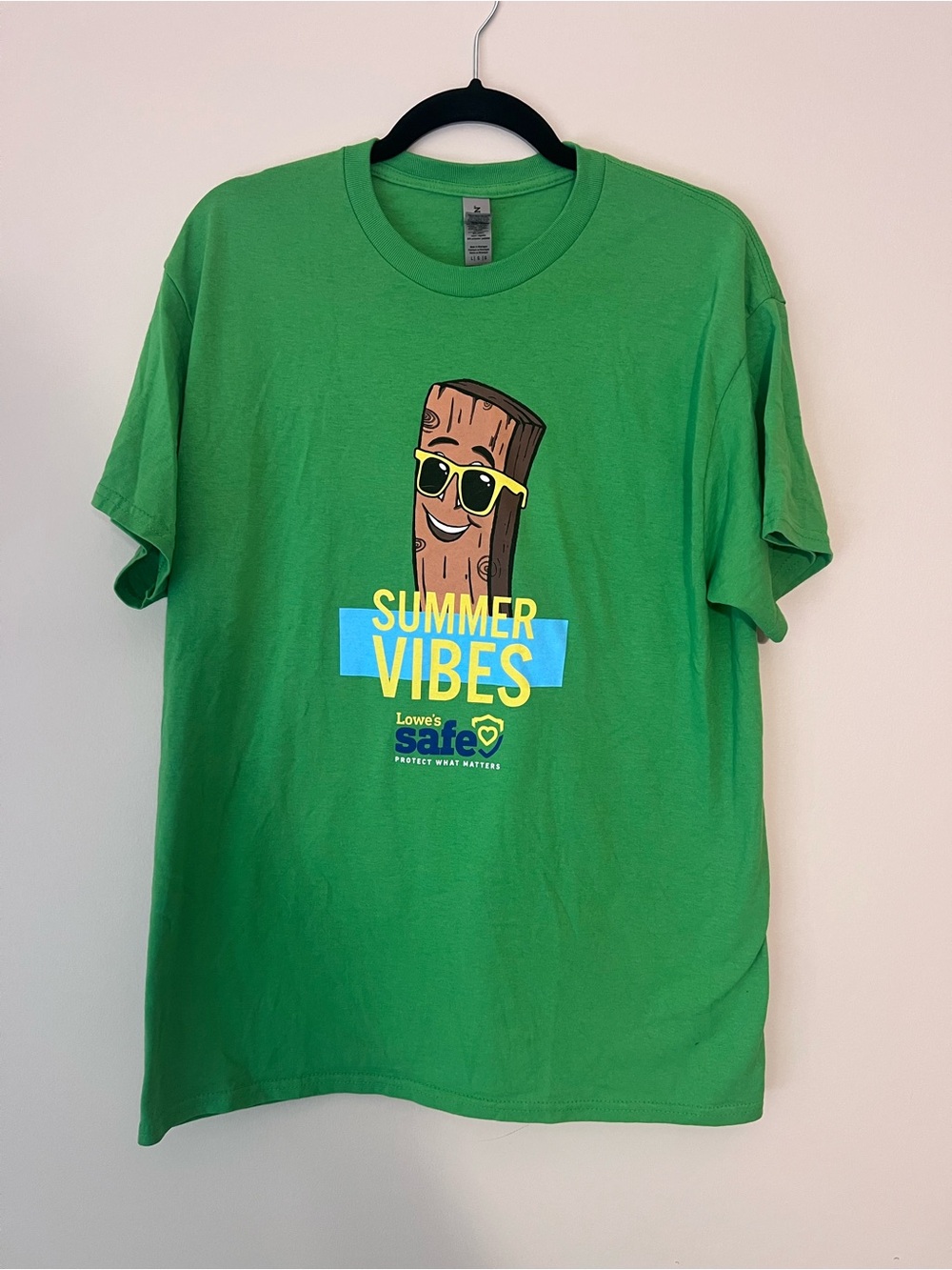Lowe's Safe Summer Vibes Graphic Tee - Green